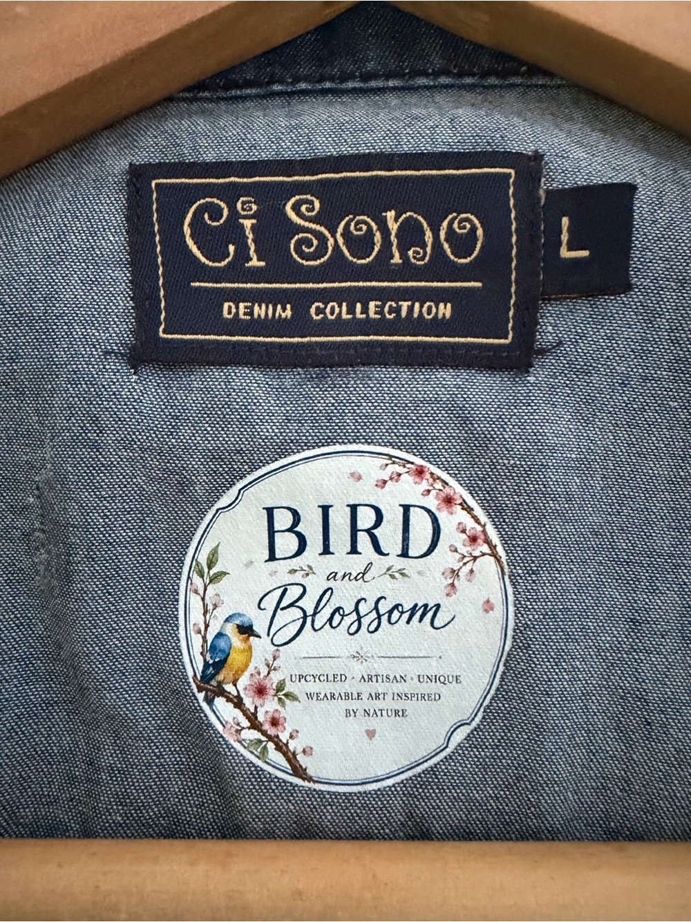 Ci Sono | Large | Extremely Lightweight | UpCycled | Bird & Blossom Boutique - Picture 3 of 13